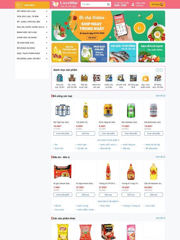 OH! Bách hóa - LoveMar