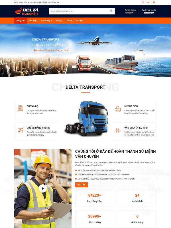 Delta Transport