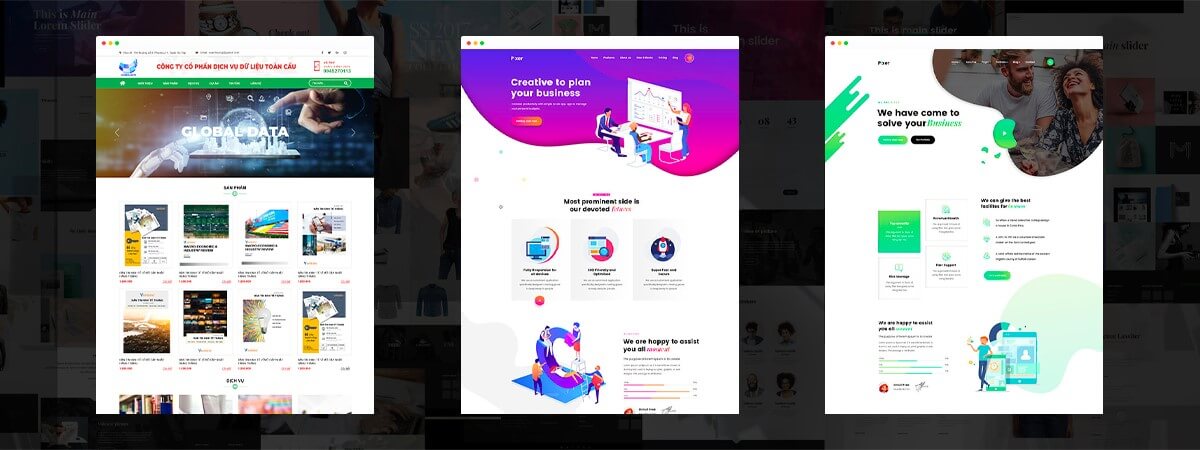 Đội ngũ Thietkewebquangngai.vn xác định màu sắc chủ đạo tăng tính thẩm mỹ và thương hiệu cho website công nghệ